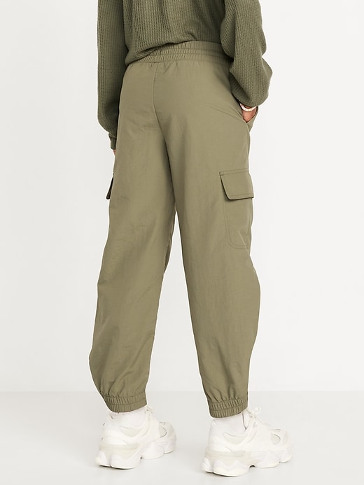 View large product image 2 of 5. High-Waisted Loose Cargo Performance Pants for Girls