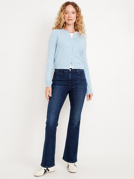 Image number 1 showing, Extra High-Waisted Flare Jeans