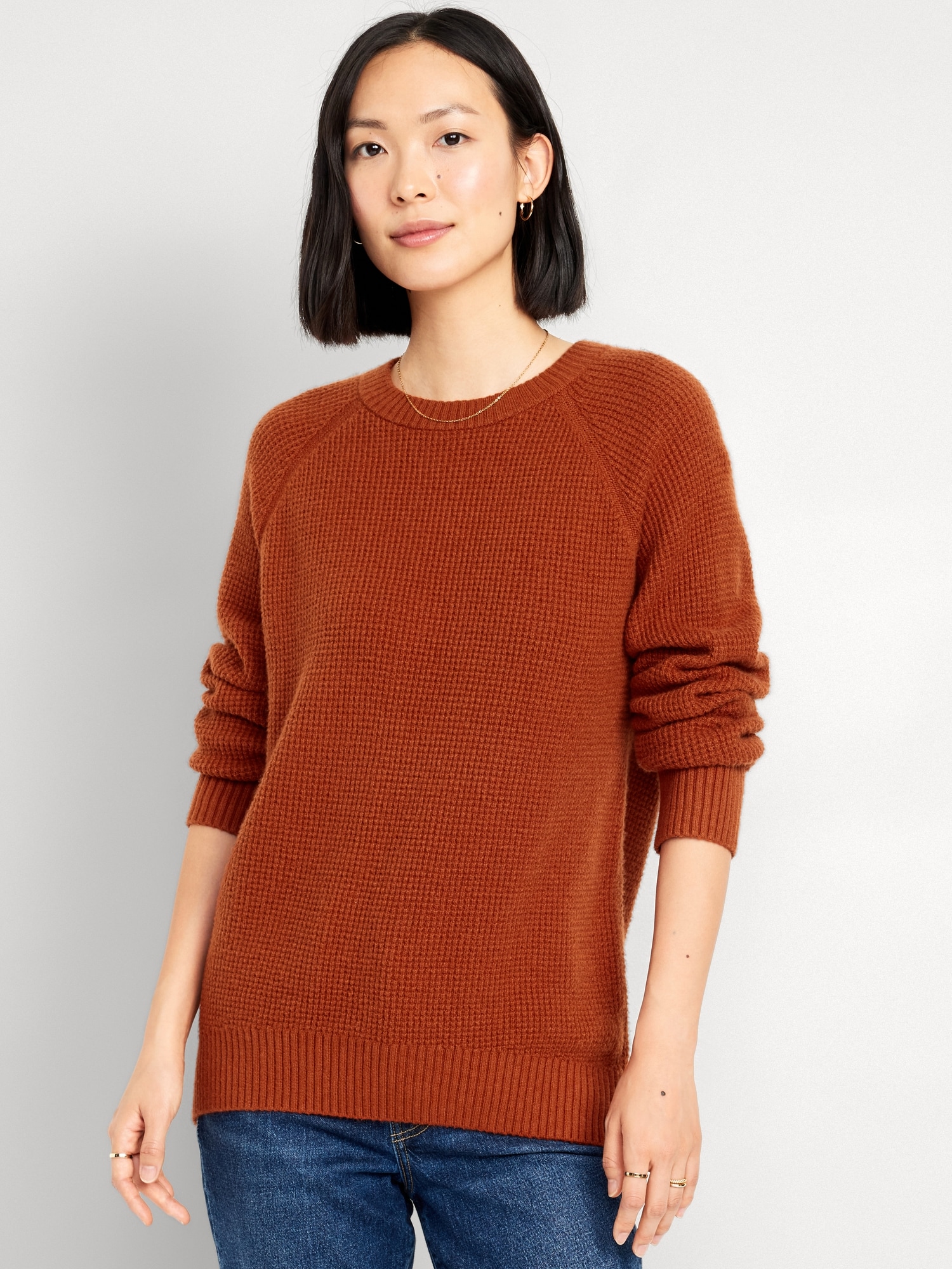 SoSoft Tunic Sweater - Orange