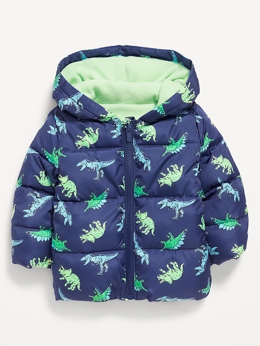 View large product image 1 of 3. Printed Quilted Puffer Jacket for Toddler Boys