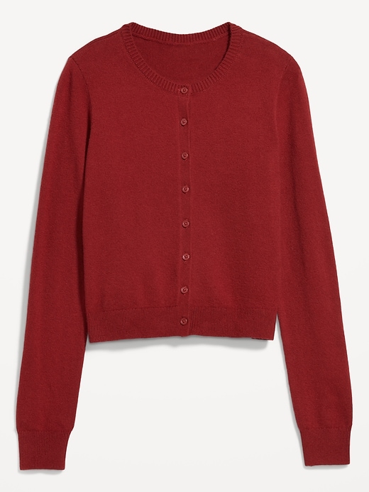 Image number 4 showing, SoSoft Crop Cardigan Sweater