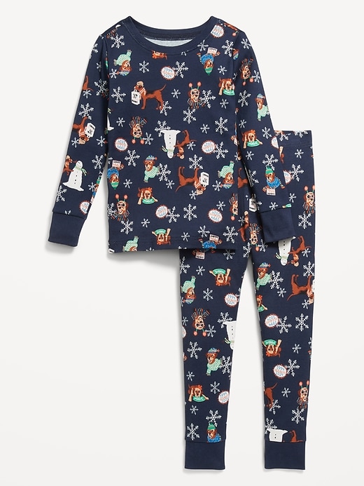 View large product image 2 of 2. Printed Snug-Fit Pajama Set for Toddler &amp; Baby