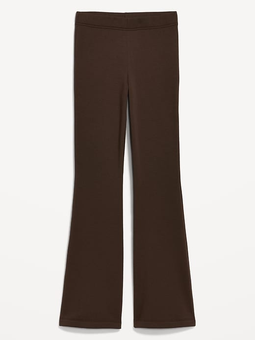 Image number 4 showing, High-Waisted Fleece-Lined Flare Leggings