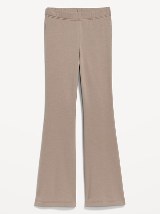 Image number 4 showing, High-Waisted Fleece-Lined Flare Leggings