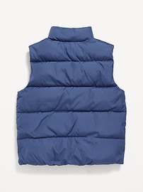 View large product image 3 of 3. Water-Resistant Quilted Puffer Vest for Boys