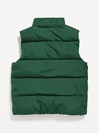 View large product image 3 of 3. Water-Resistant Quilted Puffer Vest for Boys