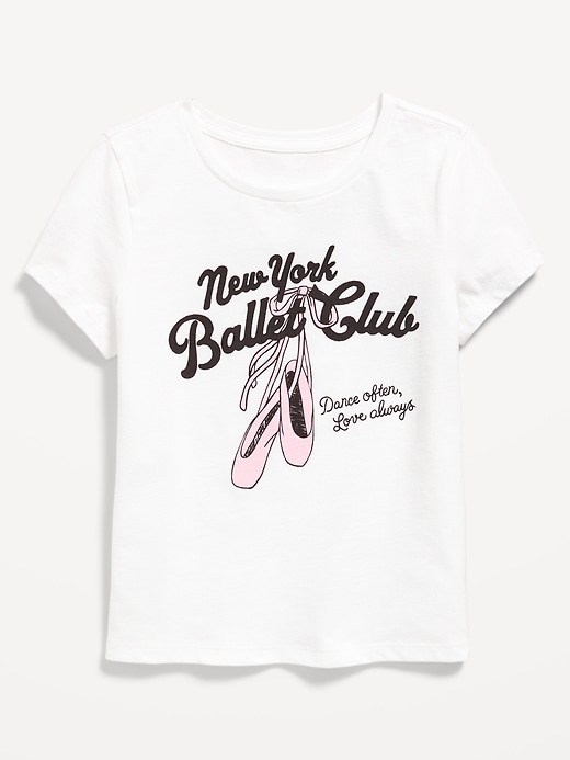 View large product image 1 of 2. Short-Sleeve Graphic T-Shirt for Girls