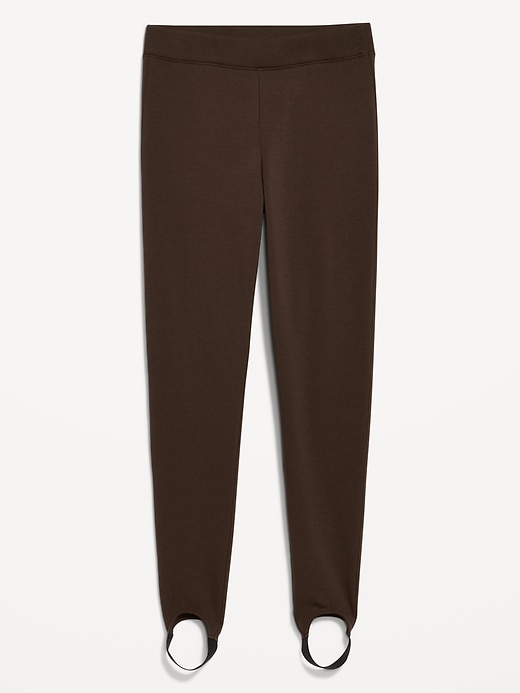 Image number 3 showing, High-Waisted Fleece-Lined Stirrup Leggings