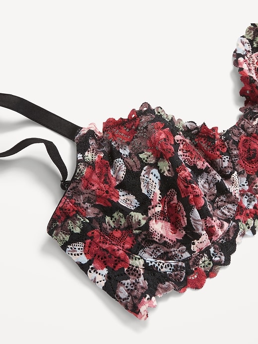 Image number 3 showing, Lace Balconette Bra