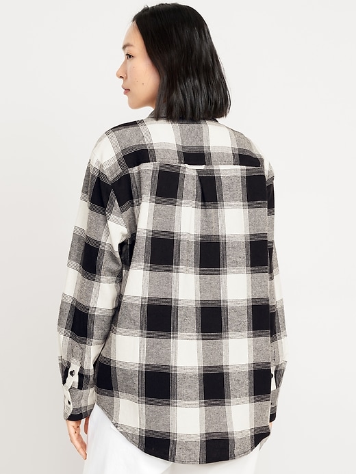 Image number 2 showing, Button-Down Flannel Tunic