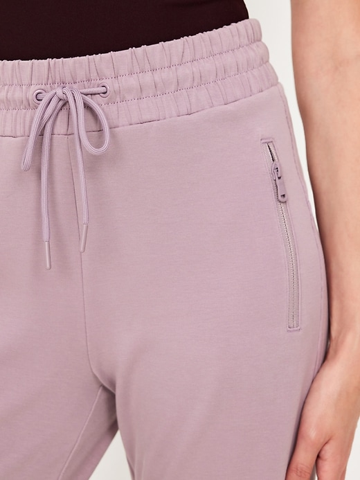 Image number 3 showing, High-Waisted Dynamic Fleece Joggers