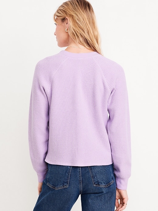 Image number 2 showing, Cozy Thermal-Knit Henley