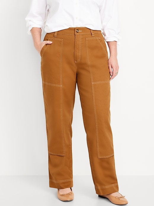 Image number 5 showing, High-Waisted Utility Pants