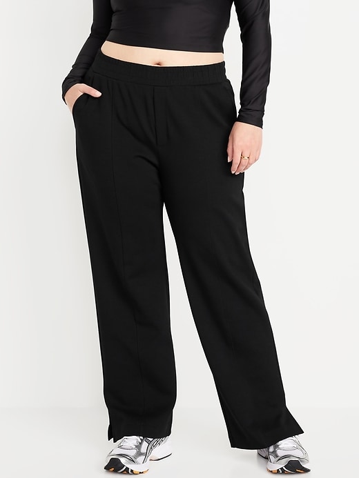 Image number 5 showing, High-Waisted Dynamic Fleece Trouser Pants