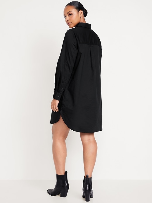 Image number 5 showing, Mini Shirt Dress