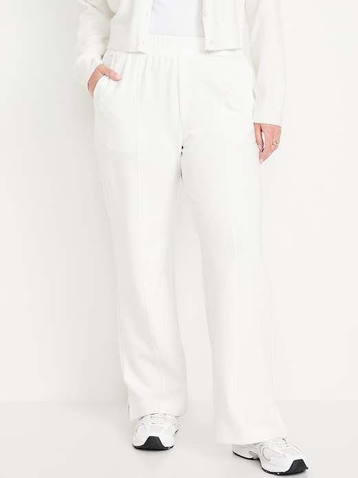 Image number 4 showing, High-Waisted Dynamic Fleece Trouser Pants