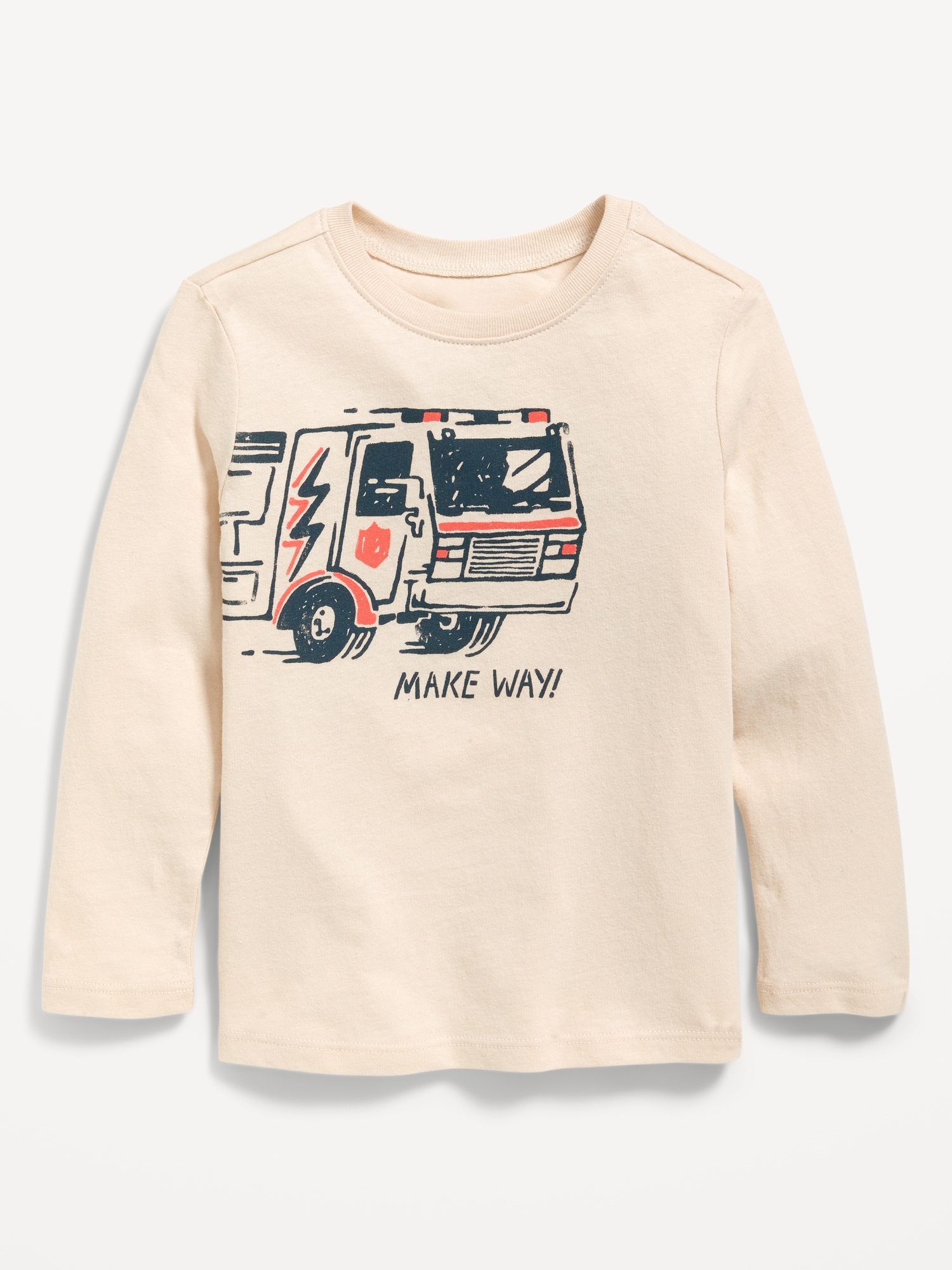 Long-Sleeve Graphic T-Shirt for Toddler Boys