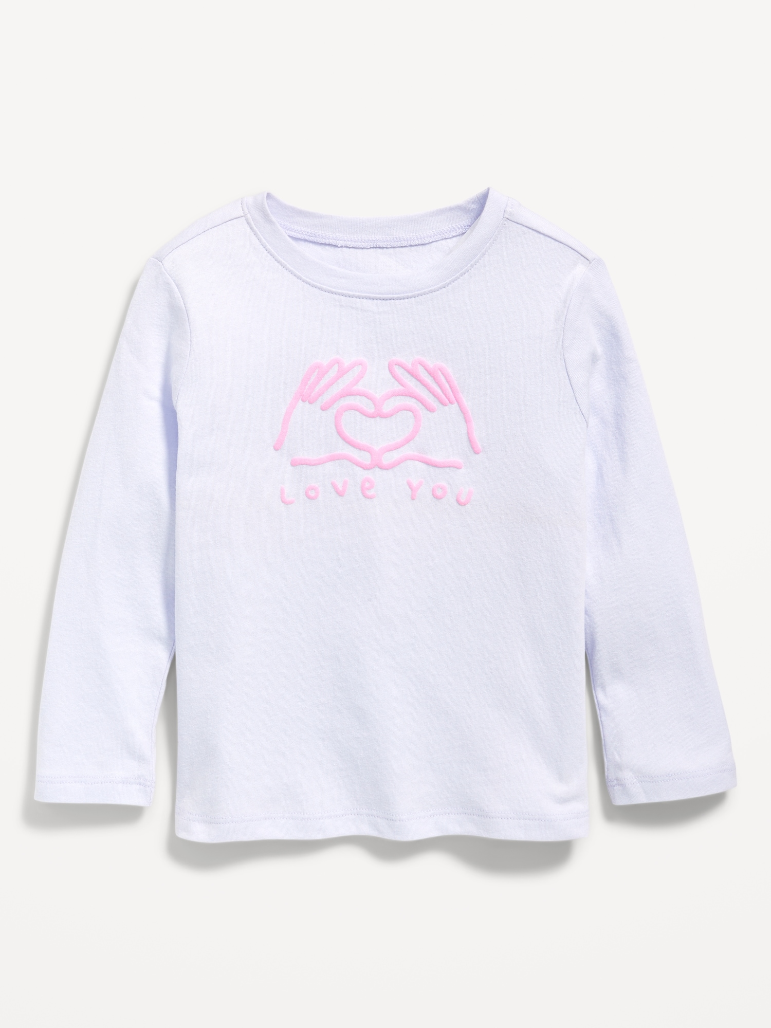 Long-Sleeve Graphic T-Shirt for Toddler Girls