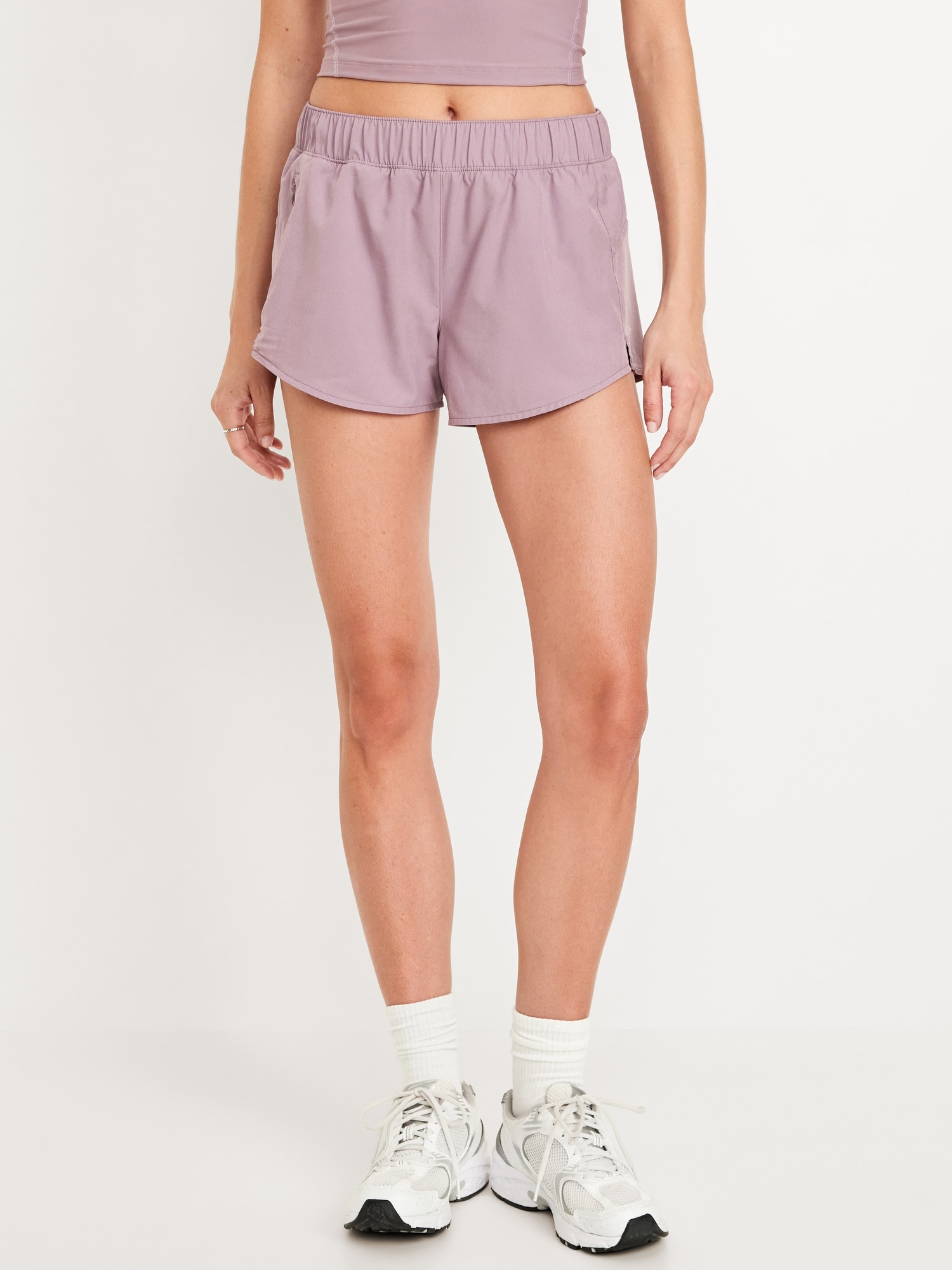 Mid-Rise StretchTech Run Shorts -- 3-inch inseam