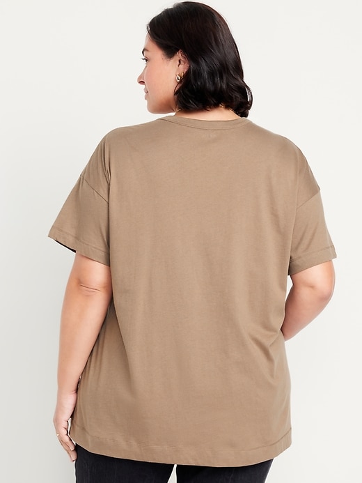 Image number 7 showing, Oversized EveryWear Tunic T-Shirt