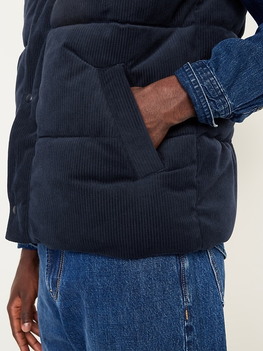 Image number 6 showing, Corduroy Puffer Vest