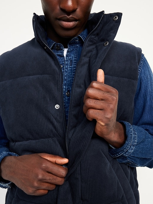 Image number 8 showing, Corduroy Puffer Vest