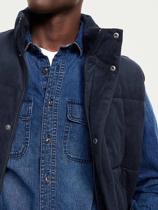 Image number 7 showing, Corduroy Puffer Vest