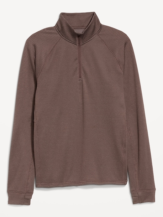 Image number 4 showing, Go-Dry Cool Waffle Quarter Zip