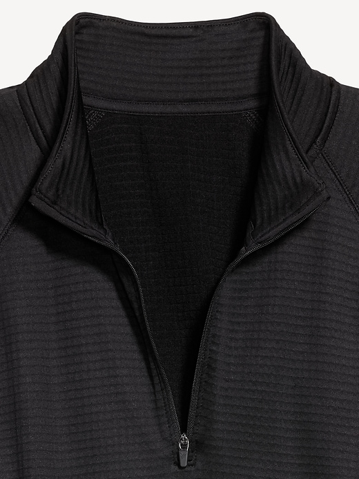 Image number 5 showing, Go-Dry Cool Waffle Quarter Zip