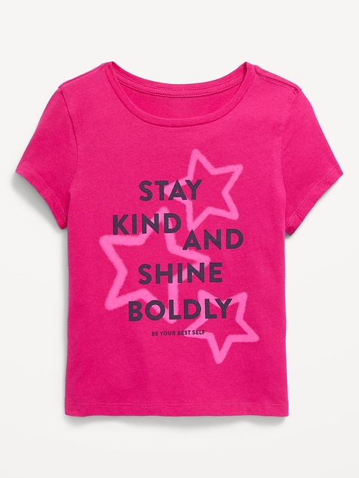 View large product image 1 of 1. Short-Sleeve Graphic T-Shirt for Girls