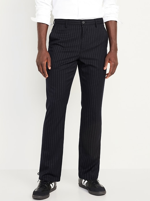Image number 1 showing, Straight Pinstripe Trouser Pants
