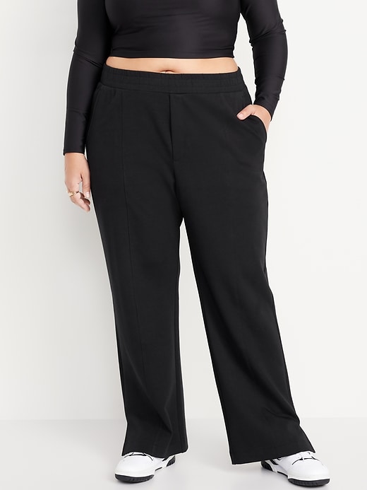 Image number 7 showing, High-Waisted Dynamic Fleece Trouser Pants