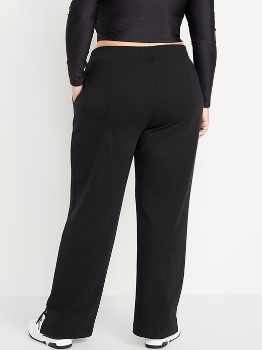 Image number 8 showing, High-Waisted Dynamic Fleece Trouser Pants