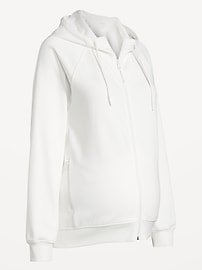 Image number 2 showing, Maternity Dynamic Fleece Full-Zip Hoodie