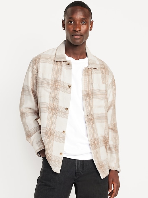 Image number 1 showing, Heavyweight Plaid Flannel Shirt