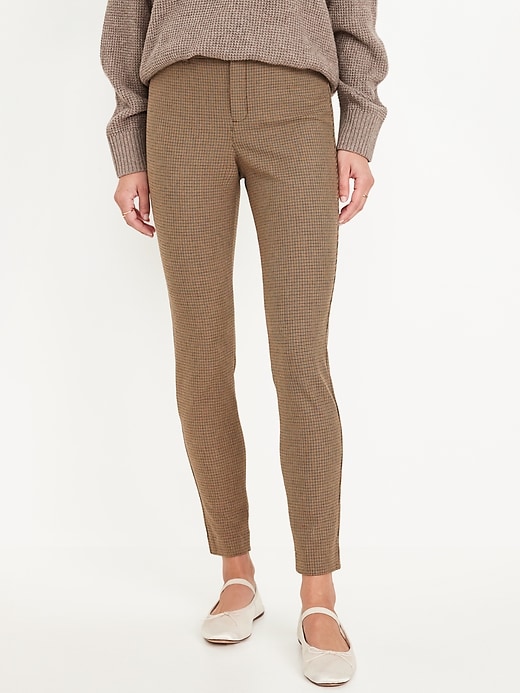 Image number 1 showing, High-Waisted Pixie Skinny Pants