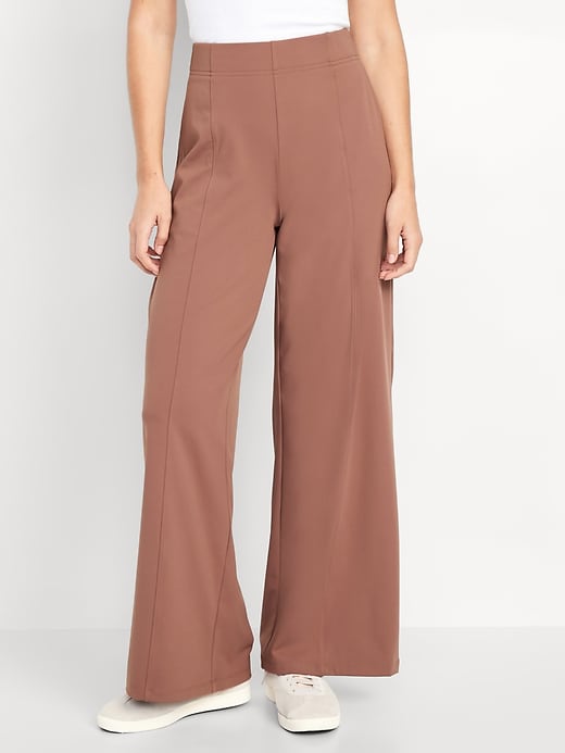 Image number 1 showing, High-Waisted PowerSoft Trouser Pants