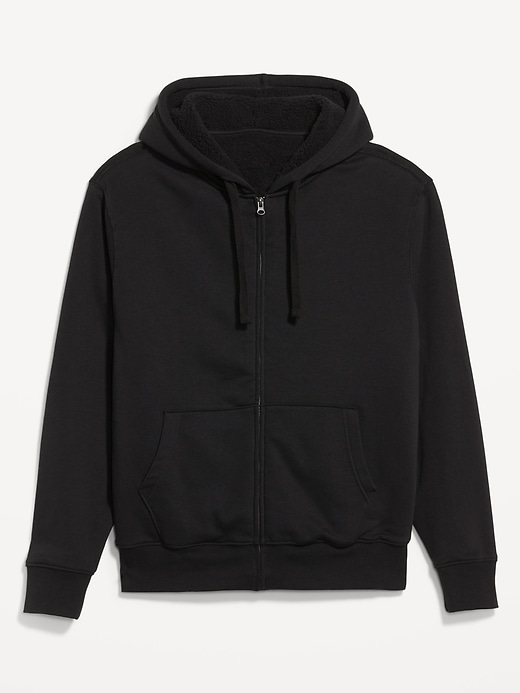 Image number 7 showing, Sherpa-Lined Zip Hoodie