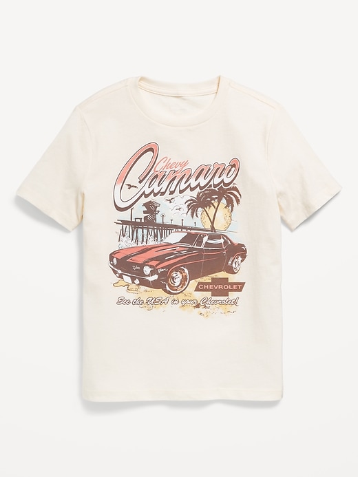 View large product image 1 of 1. Chevrolet™ Camaro™ Gender-Neutral Graphic T-Shirt for Kids