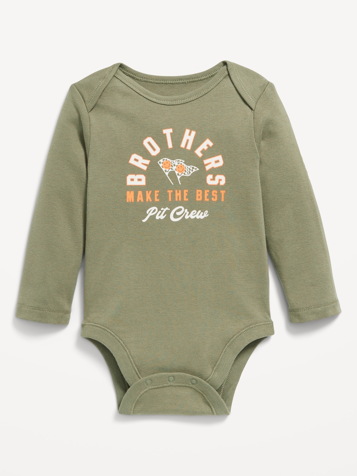 Long-Sleeve Graphic Bodysuit for Baby