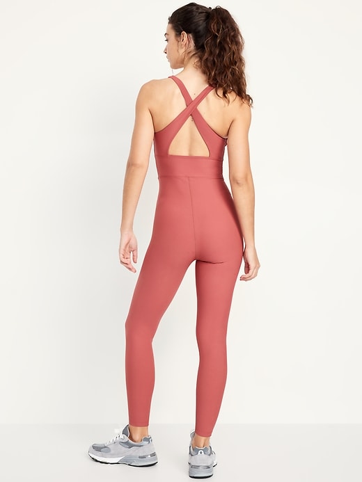 Image number 8 showing, PowerSoft Sleeveless 7/8 Bodysuit