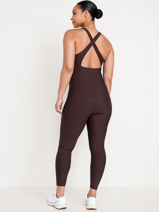 Image number 5 showing, PowerSoft Sleeveless 7/8 Bodysuit