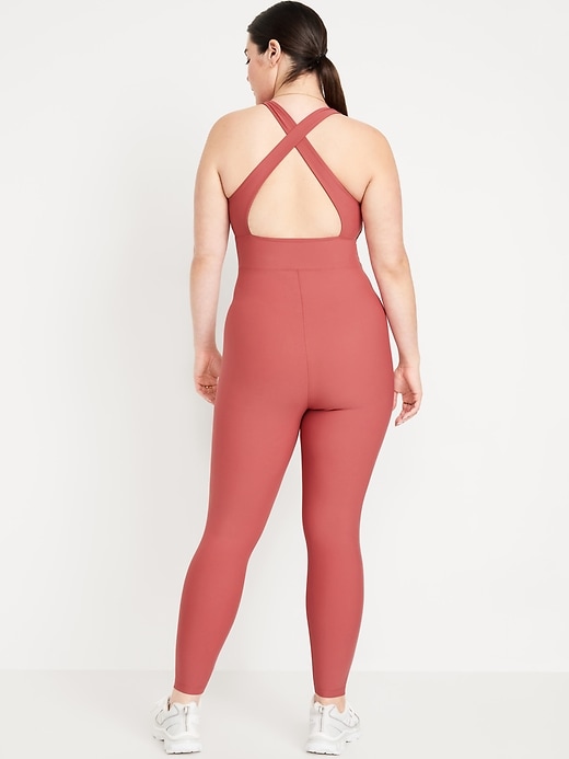 Image number 5 showing, PowerSoft Sleeveless 7/8 Bodysuit