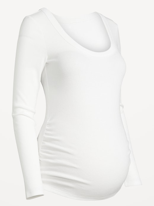 Image number 2 showing, Maternity Long Sleeve T-Shirt