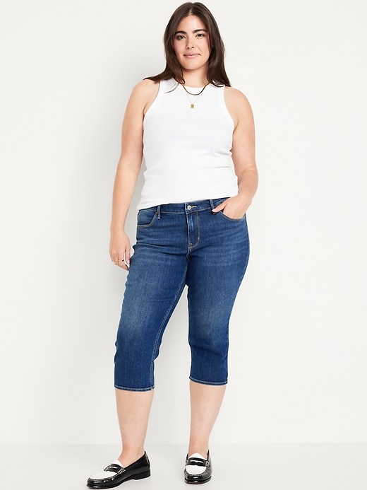 Image number 4 showing, Mid-Rise Wow Capri Jeans