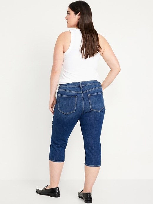 Image number 5 showing, Mid-Rise Wow Capri Jeans