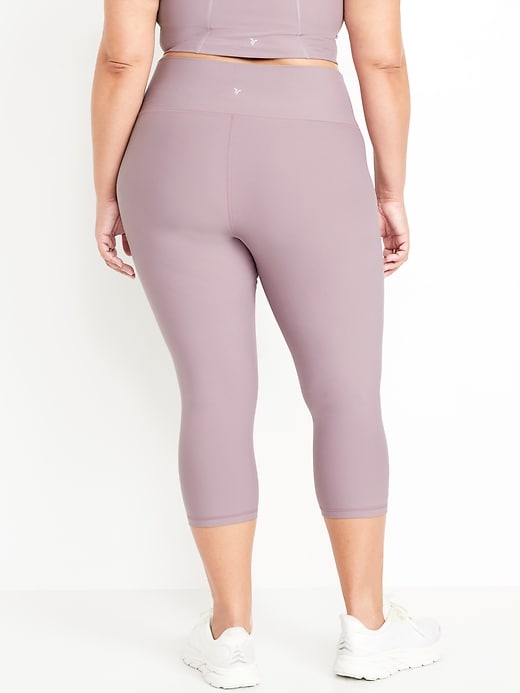 Image number 7 showing, High-Waisted PowerSoft Crop Leggings