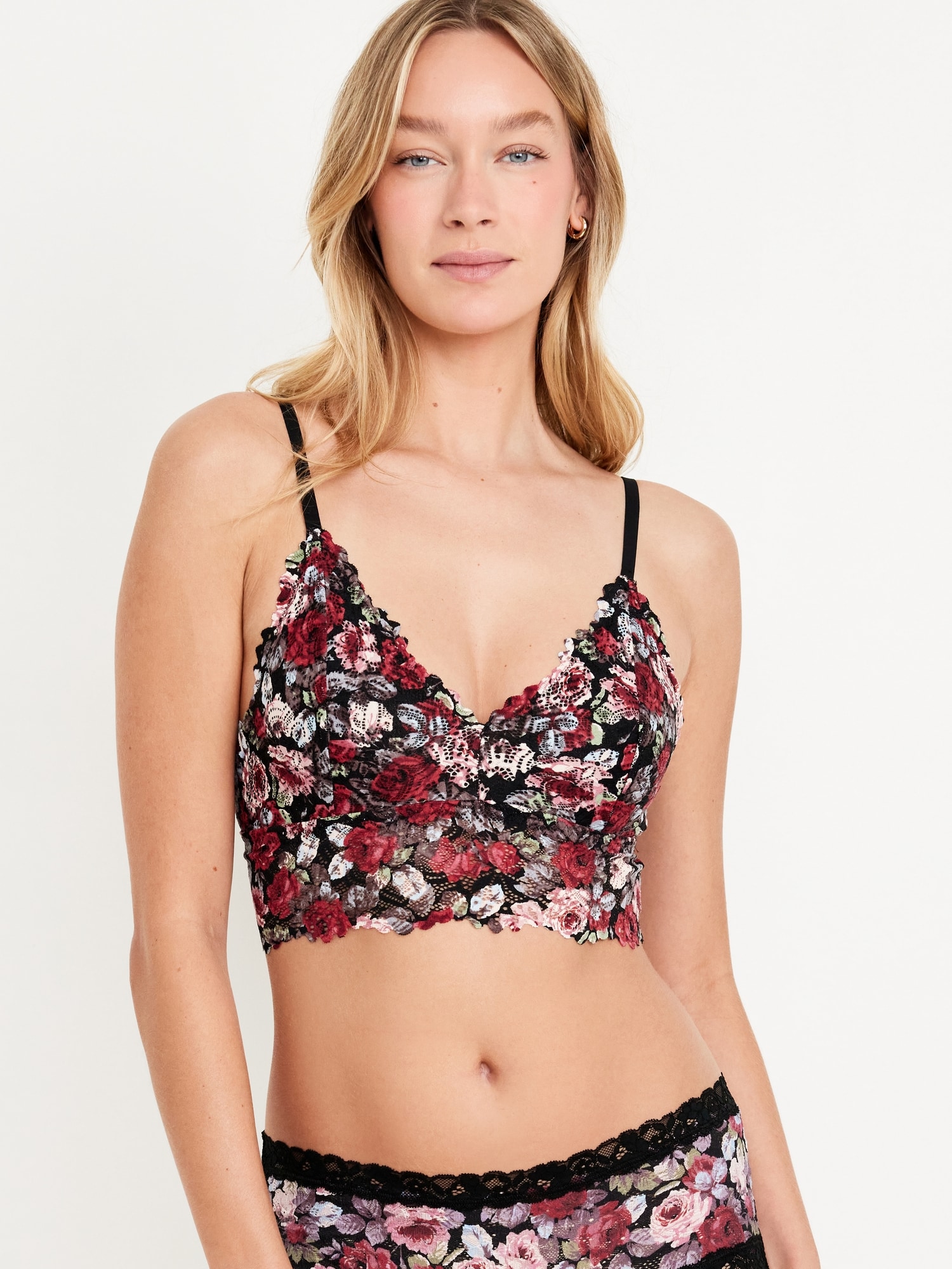 Lace Longline Bralette