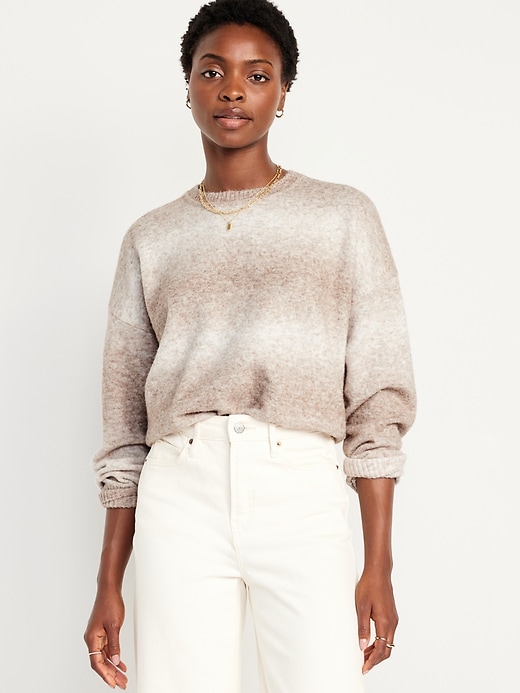 Image number 1 showing, Cozy Ombré Sweater