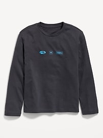 Image number 1 showing, Long-Sleeve Graphic T-Shirt for Boys